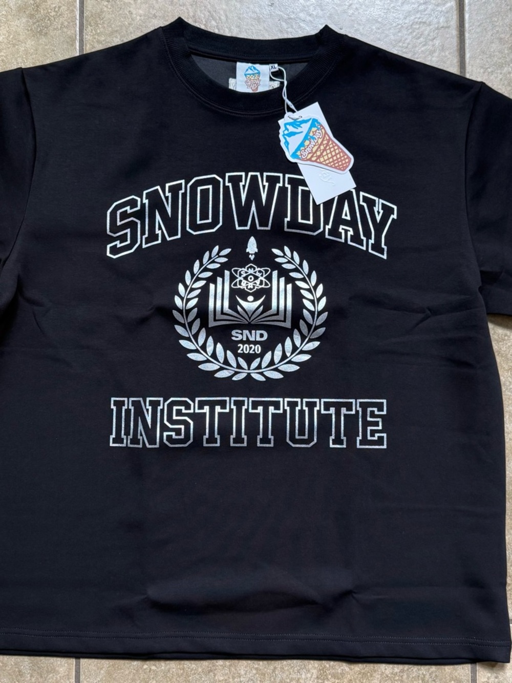 Snow Day Shirt SD Academy Black Tee Size XL High Quality New FAST SHIPPING
